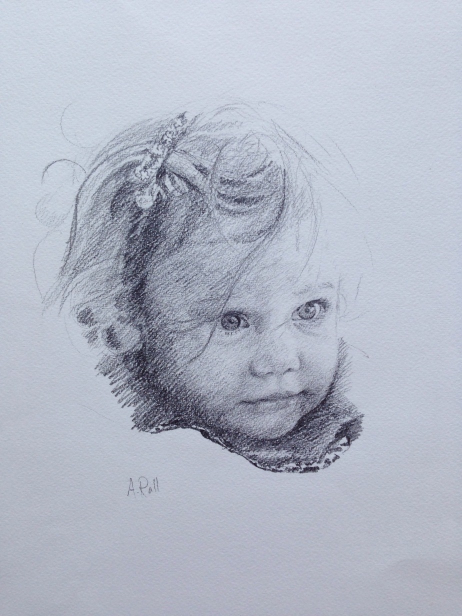 Portrait of a little girl